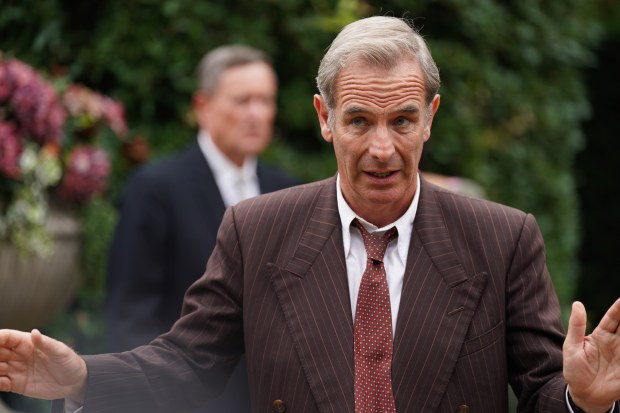 Robson Green as Geordie Keating in Grantchester.