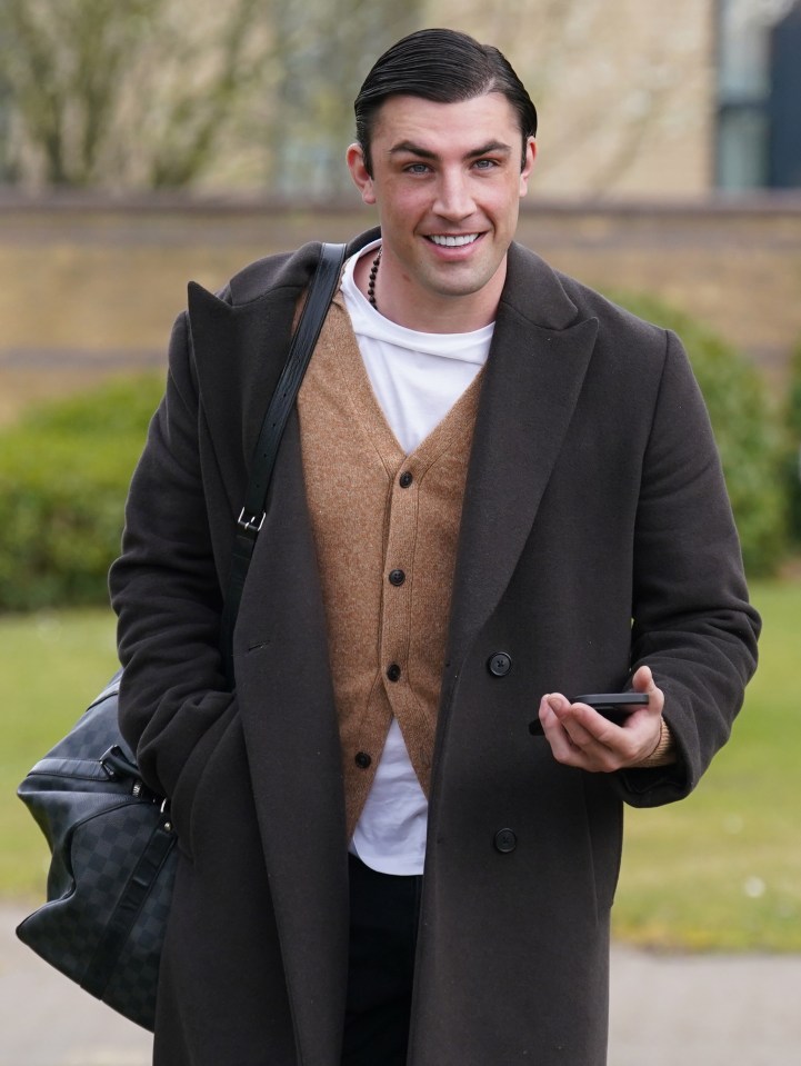 Jack Fincham leaving Basildon Crown Court.
