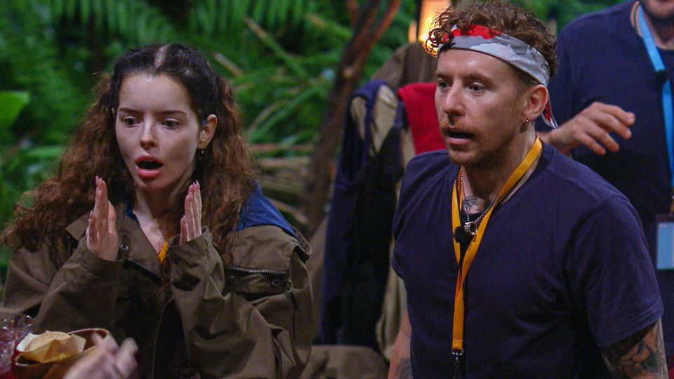 Maura Higgins and Danny Jones on I'm a Celebrity...Get Me Out of Here!