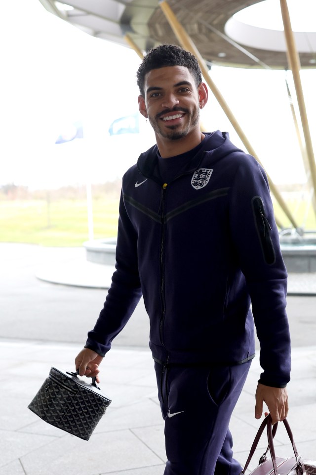 Morgan Gibbs-White of England arriving at St George's Park.