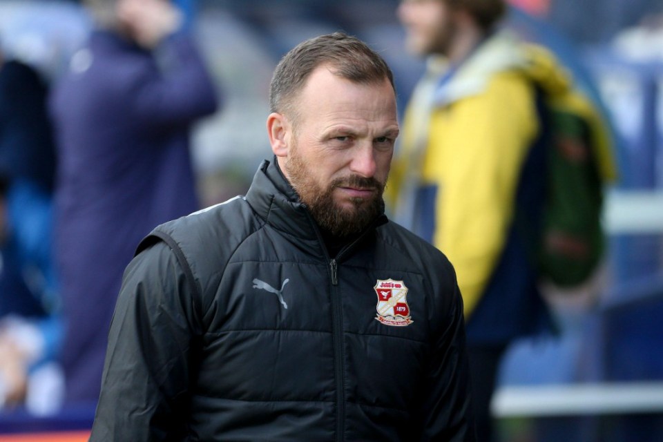 Alamy Live News. 2PKYNGJ Birkenhead, UK. 10th Apr, 2023. Jody Morris, the manager of Swindon Town looks on. EFL Skybet Football league two match, Tranmere Rovers v Swindon Town at Prenton Park, Birkenhead, Wirral on Monday 10th April 2023. this image may only be used for Editorial purposes. Editorial use only, license required for commercial use. No use in betting, games or a single club/league/player publications.pic by Chris Stading/Andrew Orchard sports photography/Alamy Live News Credit: Andrew Orchard sports photography/Alamy Live News This is an Alamy Live News image and may not be part of your current Alamy deal . If you are unsure, please contact our sales team to check.
