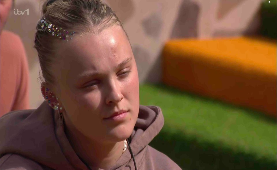 JoJo Siwa at a garden rejuvenation retreat.