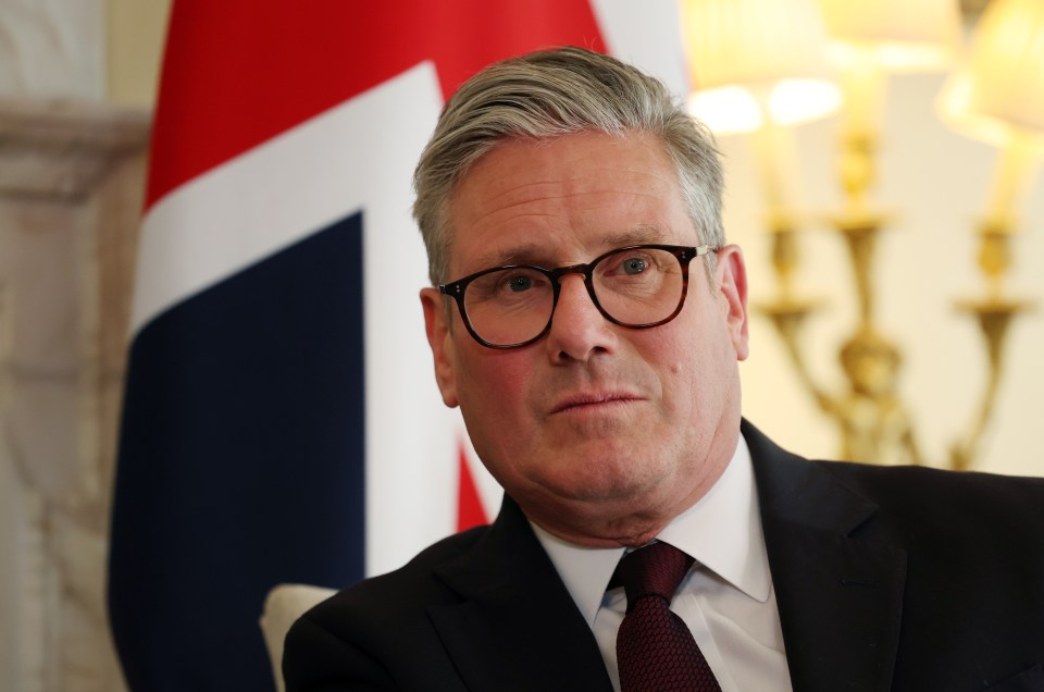 Keir Starmer, British Prime Minister, in a meeting.