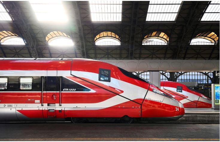 Eurostar competitor train.