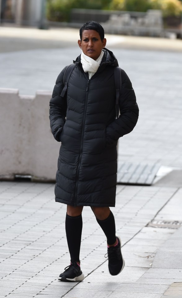 Naga Munchetty leaving BBC studios following bullying allegations.