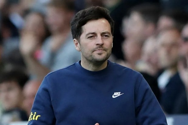 Ryan Mason, Tottenham Hotspur's caretaker manager, before a match.
