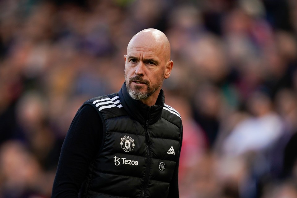 Erik ten Hag, Manchester United's head coach.