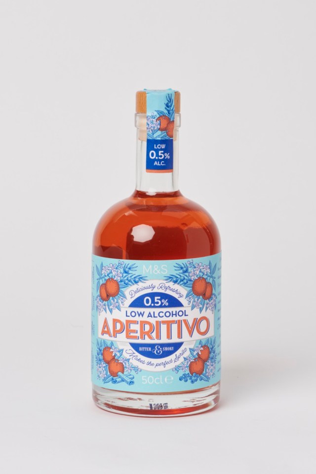 Copyright STEWART WILLIAMS 07956 568150 THE SUN SUN FEATURES. Aperol Dupes Taste Test. Lynsey Hope puts Aperol dupes to the test. 22/5/25 M&S Low Alcohol Aperitivo 0.5%.....